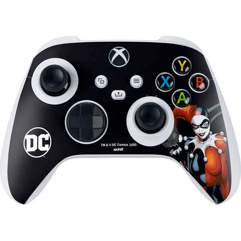 DC Comics Harley Quinn Playfull Pose Xbox Series S Controller Skin